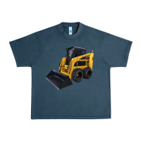 Midnight Navy Skid Steer Loader Urban Heavy Tee - LillyAllenDesigns