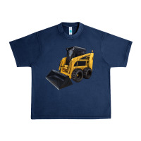 Navy Skid Steer Loader Urban Heavy Tee - LillyAllenDesigns