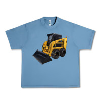 Pebble Blue Skid Steer Loader Urban Heavy Tee - LillyAllenDesigns