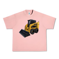 Salmon Skid Steer Loader Urban Heavy Tee - LillyAllenDesigns