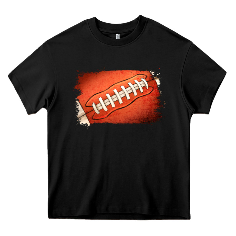 Football Brushstroke Heavy Core Tee by RanaPortraitStore | Teevron