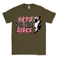 Army Green let's do this girls soccer Classic Tee - FaDigitalArtStudio