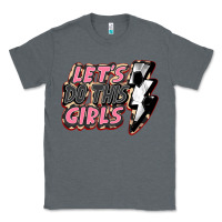 Charcoal Heather let's do this girls soccer Classic Tee - FaDigitalArtStudio