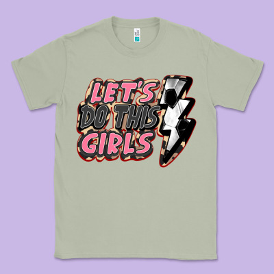 Let's Do This Girls Soccer Classic Tee Designed By Fadigitalartstudio