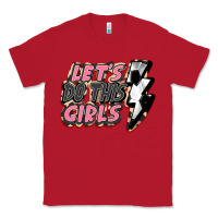 Red let's do this girls soccer Classic Tee - FaDigitalArtStudio