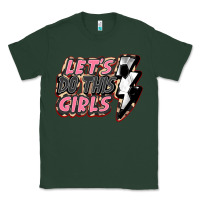 Sports Green let's do this girls soccer Classic Tee - FaDigitalArtStudio