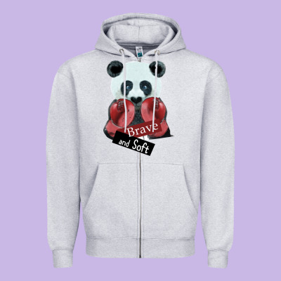 The Winner, Brave And Soft Zipper Hoodie Designed By Bettercallsaul