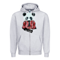 Heather Grey The winner, Brave And Soft Zipper Hoodie - Bettercallsaul
