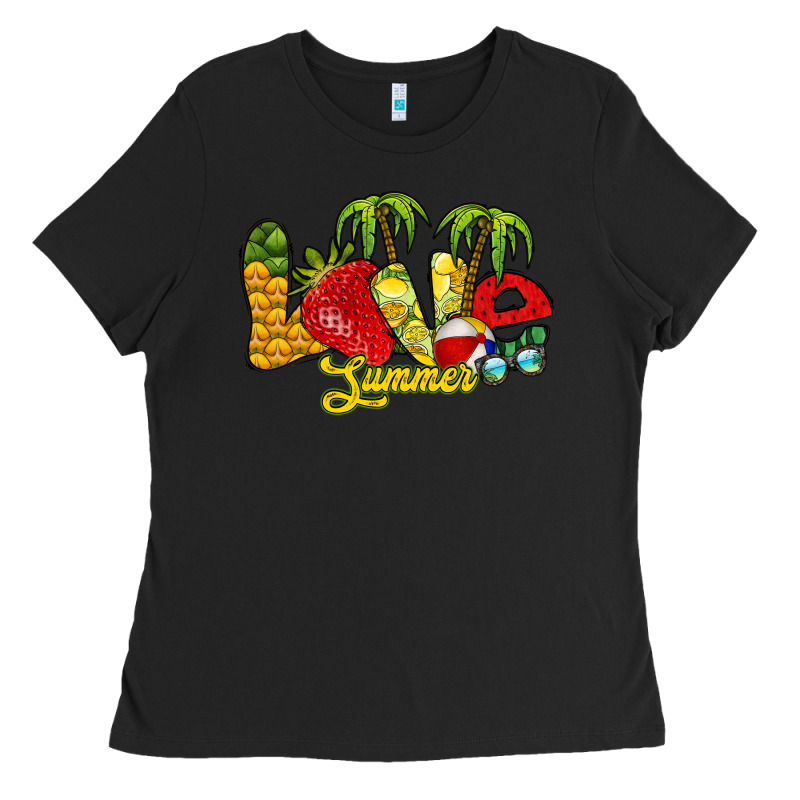 Love Summer Ladies Tee by RacoonDesign | Teevron