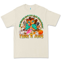 Bone The Turkey Ain’t The Only Thing Lookin Thick & J Premium Tee - CowhideDigitalArt