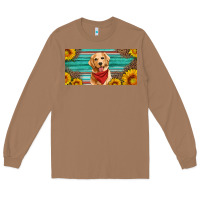 Toasted Coconut golden retriever license plate Long Sleeve Tee - Artiststas