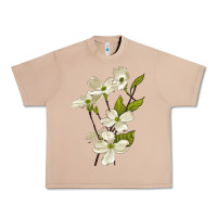 Burro American Dogwood Flower Illustrations Urban Heavy Tee - LillyAllenDesigns