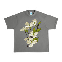 Tornado American Dogwood Flower Illustrations Urban Heavy Tee - LillyAllenDesigns
