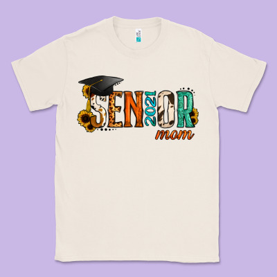 Mom Of A Senior 2021 Classic Tee Designed By Jasminsmagicworld