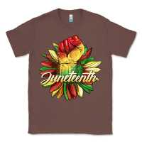 Chestnut juneteenth fist sunflower Classic Tee - BarkalooDesign