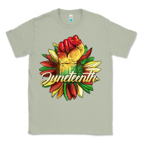Matcha juneteenth fist sunflower Classic Tee - BarkalooDesign