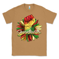 Toasted Coconut juneteenth fist sunflower Classic Tee - BarkalooDesign