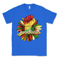 True Royal juneteenth fist sunflower Classic Tee - BarkalooDesign