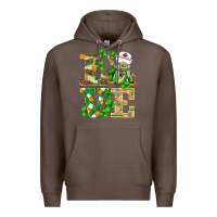 Coffee st.patricks nurse love gnomies Premium Hoodie - BarkalooDesign
