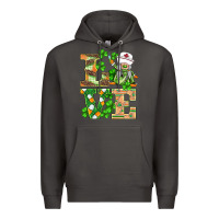 Smoke st.patricks nurse love gnomies Premium Hoodie - BarkalooDesign