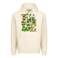 Tofu st.patricks nurse love gnomies Premium Hoodie - BarkalooDesign
