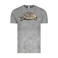 Cloud Rock Tortoise Illustrations Vintage Tee - LillyAllenDesigns