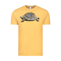 Vintage Mustard Tortoise Illustrations Vintage Tee - LillyAllenDesigns