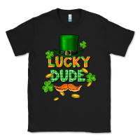 Black lucky dude St. Patricks Day Classic Tee - FaDigitalArtStudio