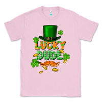 Bubblegum Pink lucky dude St. Patricks Day Classic Tee - FaDigitalArtStudio