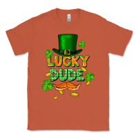 Copper lucky dude St. Patricks Day Classic Tee - FaDigitalArtStudio