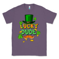 Lavender lucky dude St. Patricks Day Classic Tee - FaDigitalArtStudio