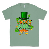 Sage lucky dude St. Patricks Day Classic Tee - FaDigitalArtStudio