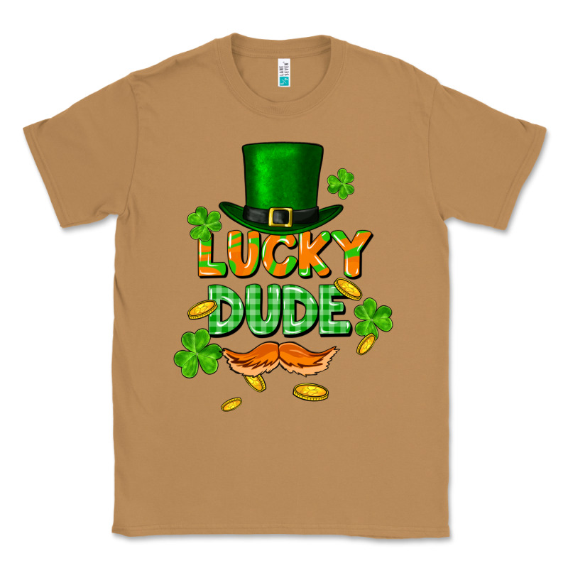 Lucky Dude St. Patricks Day Classic Tee by FaDigitalArtStudio | Teevron