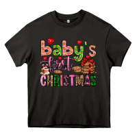 Asphalt baby's first christmas Heavy Core Tee - FaDigitalArtStudio