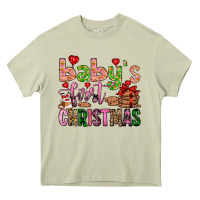 Mossy baby's first christmas Heavy Core Tee - FaDigitalArtStudio