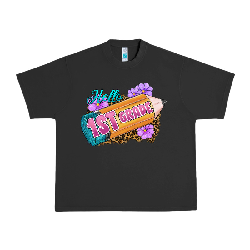 Hello 1st Grade Urban Heavy Tee by RanaPortraitStore | Teevron
