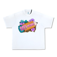 White Hello 1st Grade Urban Heavy Tee - RanaPortraitStore