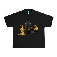 Black Feller Buncher Urban Heavy Tee - LillyAllenDesigns
