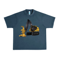 Midnight Navy Feller Buncher Urban Heavy Tee - LillyAllenDesigns
