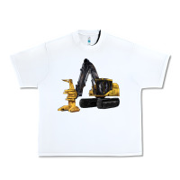 White Feller Buncher Urban Heavy Tee - LillyAllenDesigns