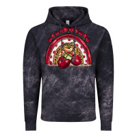 Cloud Black cherry rainbow Vintage Hoodie - BarkalooDesign