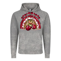 Cloud Rock cherry rainbow Vintage Hoodie - BarkalooDesign