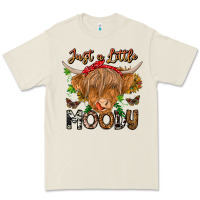 Bone Just a Little Moody Premium Tee - CowhideDigitalArt