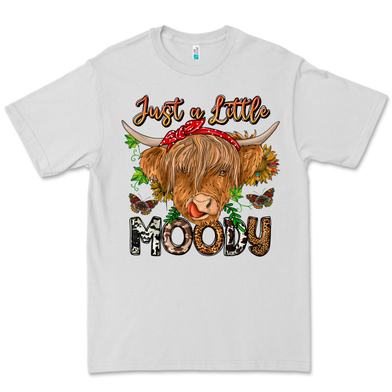 Just A Little Moody Premium Tee by CowhideDigitalArt | Teevron