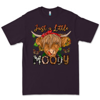 Plum Just a Little Moody Premium Tee - CowhideDigitalArt