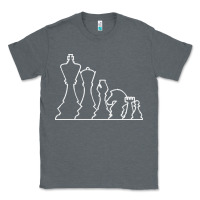 Charcoal Heather chess t  shirt chess Classic Tee - maiPhamDesign