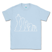 Dusty Blue chess t  shirt chess Classic Tee - maiPhamDesign
