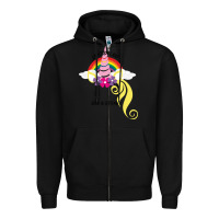 Black Unicorns Are Born in September Zipper Hoodie - Bettercallsaul