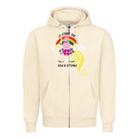 Sandshell Unicorns Are Born in September Zipper Hoodie - Bettercallsaul
