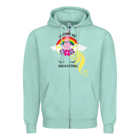 Seafoam Unicorns Are Born in September Zipper Hoodie - Bettercallsaul